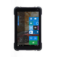 8.0 inch IP67 Windows 10 rugged tablet with 1D/2D Barcode scanner,NFC reader BT686
