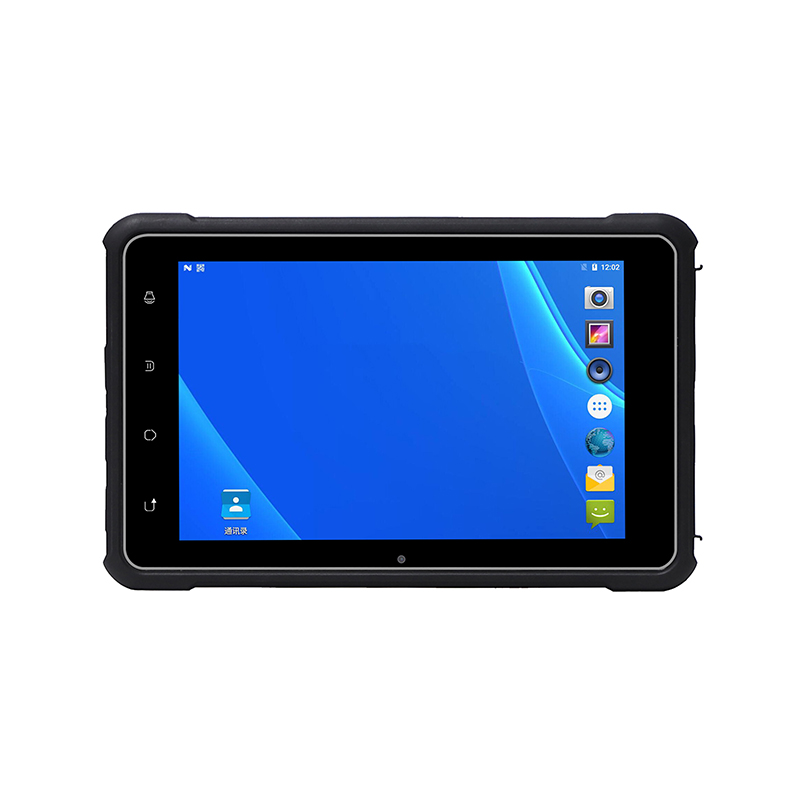 8.0 inch IP67 Android 7.0 rugged tablet with 1D/2D Barcode scanner,built in UHF RFID,NFC reader,LF RFID BT89