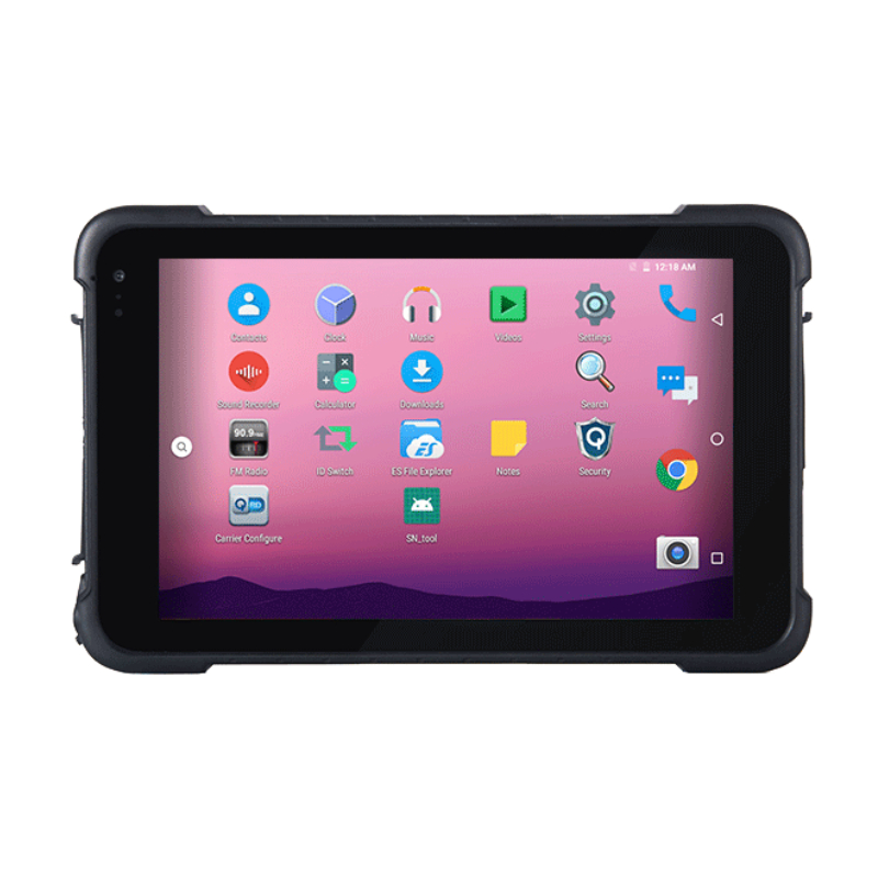 BTQ86 8 Inch ARM Rugged Tablet with Android 10.0 1D2D Barcode option
